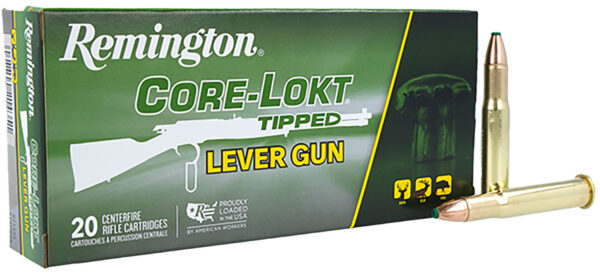 Munición metálica REMINGTON Core-Lokt Tipped - 30-30 Win. - 150 grains