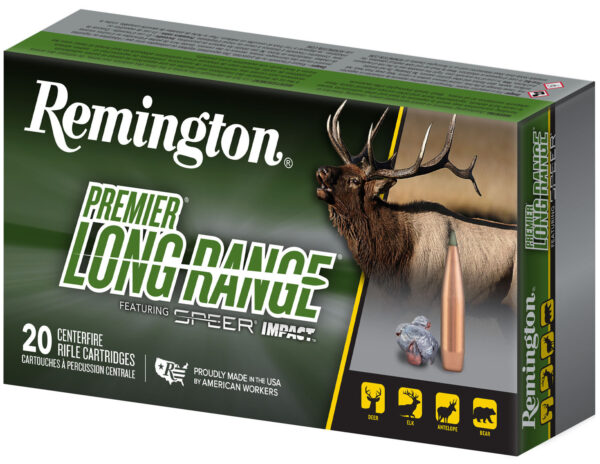 Munición metálica REMINGTON PREMIER LONG RANGE Speer Impact - 6.5 PRC - 140 grains